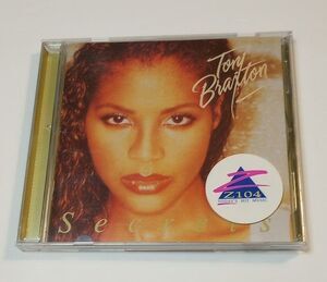 Toni Braxton Secrets CD Arista R&B Album, Good Tested + Works